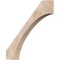 Ekena Millwork 5 1/2"W x 44"D x 44"H Westlake Smooth Knee Brace, Douglas Fir BRC06X44X44WTL00SDF - alternate 1